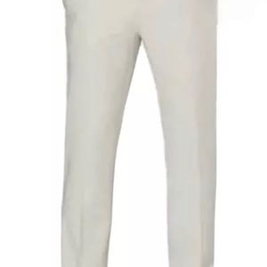 Greg Norman Performance Classic Dress Pants Stretch, Color: Beige, Size: 38x32